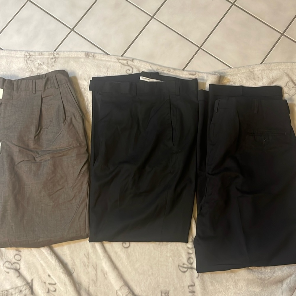 Lot of 3 men’s dress pants size 38/32